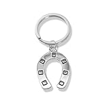 Horse Shoe Keychain, Good Luck Keyring, Horseshoe Charm - Unique Gift Idea