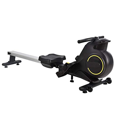 Image of Home Magnetic Rowing Machine Home Use,Super Silent Indoor Portable Rower,Home Gym Foldable Rowing Machine,Display Time,Distance,Calories,Pulse,Stroke,8 Levels of Intensity Adjustment