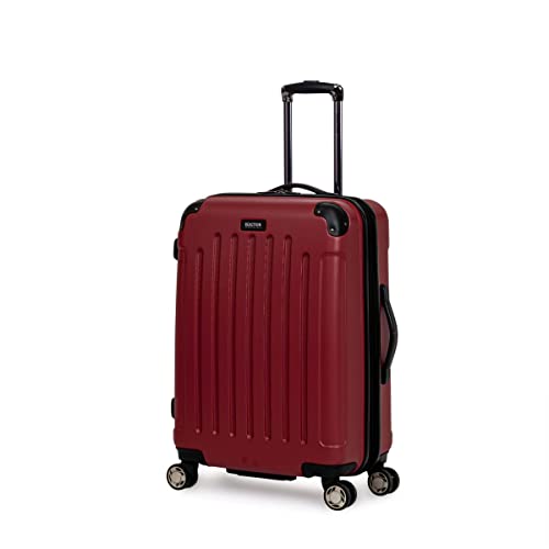 Image of Kenneth Cole REACTION Renegade Collection, Scarlet Red, 24-Inch Checked, Renegade collection