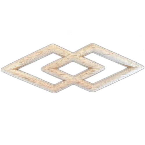 Aplique de madera tallada de 20cm para decorar marcos y restaurar muebles 2