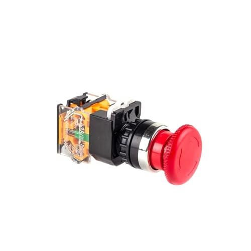 Arrêt d'urgence LA38-11ZS bouton 22mm pour éviter les redémarrages accidentels 10A