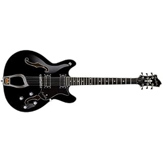 9 VIKING. HAGSTROM Guitare corps creux VIKING BLK. - Les Beatles, Paul McCartney, John Lennon, RIngo Starr, George Harrison 9 VIKING. HAGSTROM Guitare corps creux VIKING BLK. – Image 2
