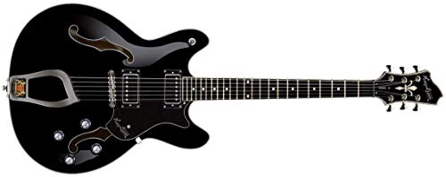 9 VIKING. HAGSTROM Guitare corps creux VIKING BLK. - Les Beatles, Paul McCartney, John Lennon, RIngo Starr, George Harrison 9 VIKING. HAGSTROM Guitare corps creux VIKING BLK. – Image 3