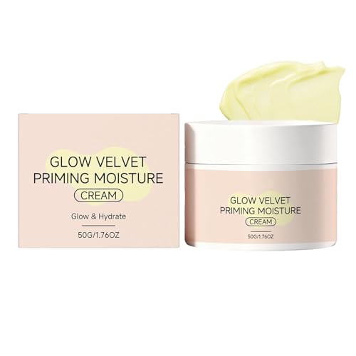 Glow Velvet Priming Moisture Cream – Pore Blurring & Makeup