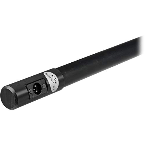 Ke110Ccr - K-Tek Avalon Aluminum Boompole Coiled Cable, Male Xlr Side Exit, 5-Section #TOP4