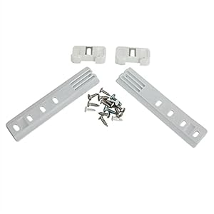 Lichtblau Universele deurmontageset koel- en vrieskasten voor sleepdeuren techniek sleepdeurscharnier inbouw koelapparaten geschikt voor bijv. Liebherr, Miele, Bosch enz.