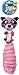 JW Pet Company Crackle Heads Ricky Raccoon Dog Toy, Medium