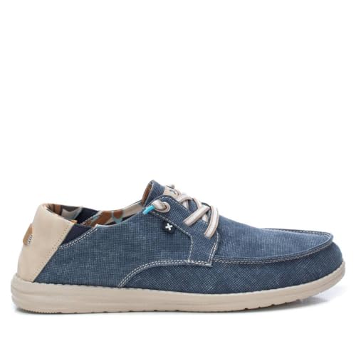 XTI - Zapatilla Hombre Navy - Calzado Cómodo y Versátil - Moda Casual - Modelo 14404602 (Talla 40)
