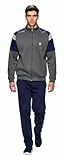 NOTTINGHAM Pijama de hombre de forro polar – Pijama Hombre Invierno – Pijama Hombre Top Térmico Cálido Muy Suave – Pijama Hombre Micropolar Polar Polar, 41880 Gray, M