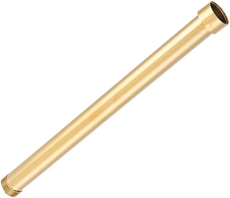 Round/Square 30/40/50CM Extension Tube For Shower Faucet Extra Extend Tube Black White Color Universal Interface Extend Tubes