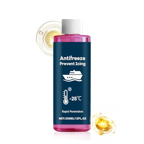 Genérico Líquido Refrigerante para Automóvil | Anticongelante para Radiador,355ml Anticongelante para Vehículos - para Automóvil Moto Camión Sedán Scooter Pickup SUV Verano e Invierno