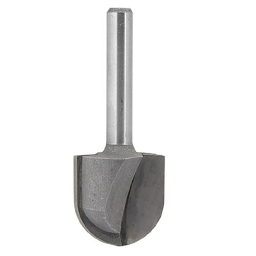 Uxcell a10102100ux0047 1/4'' Shank 7/8'' Cutting Dia Two Flute Round Nose Bit