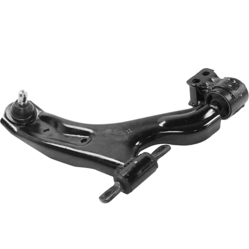 Image of Detroit Axle - 6pc Front End Suspension Kit for Chevrolet 13-15 Spark 14-16 Spark EV, 2 Lower Control Arms with Ball Joints 2 Stabilizer Sway Bars 2 Outer Tie Rods 2014 2015 Replacement