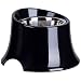 Super Design Elevated Dog Bowl Raised Dog Feeder for Food and Water 4 Cup Black