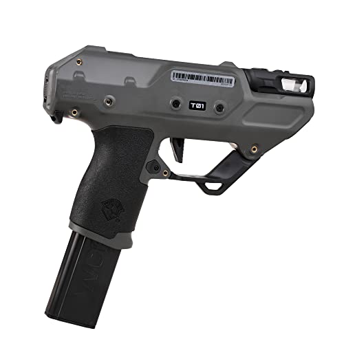 Worker Nightingale Blaster, Semi-Auto Flywheel Half Dart Blaster Pistol Toy Free Diy (Battery Not Included) Dark Green #TOP3