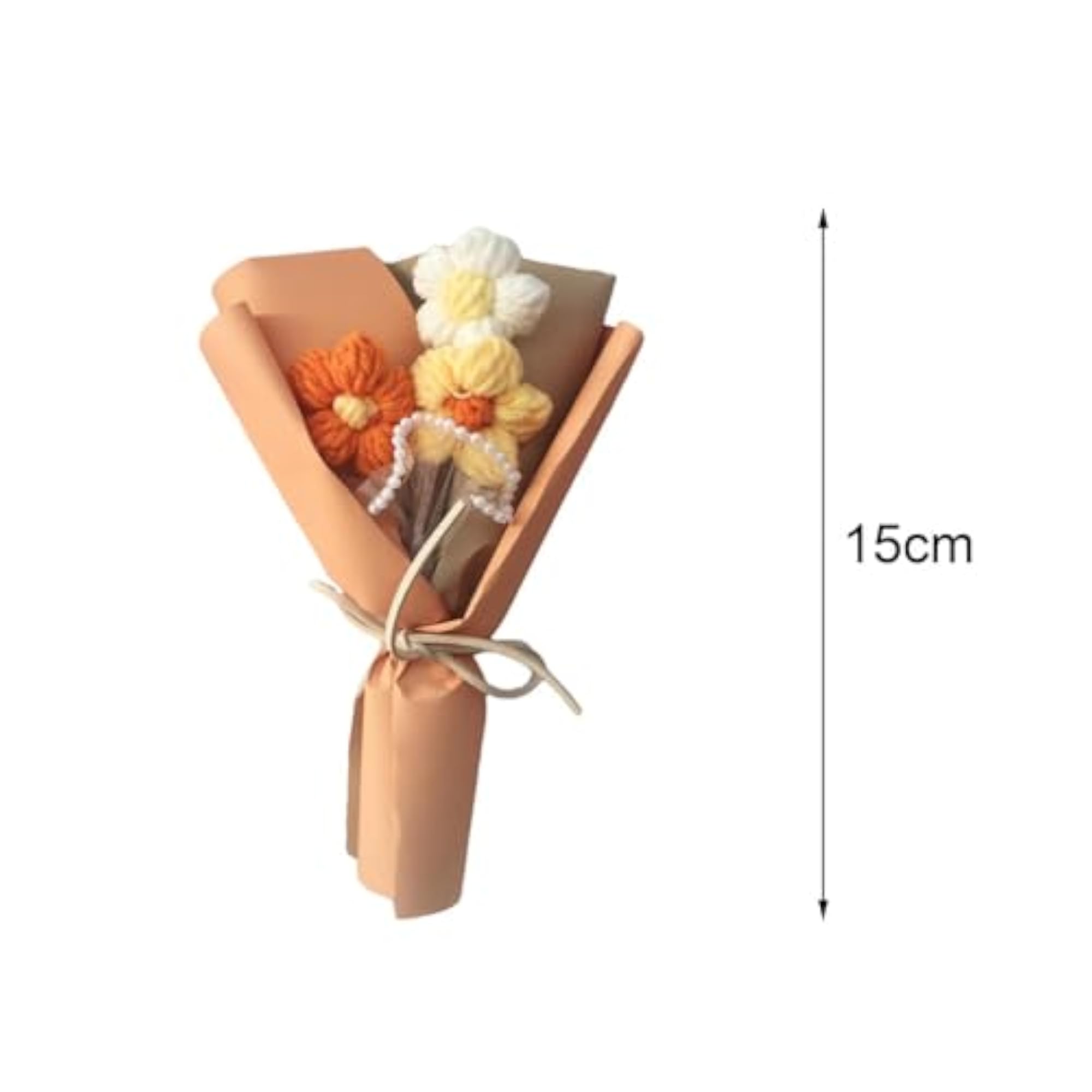 Handmade Knitted Bouquet Celebration Decoration