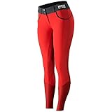 HORZE Women's Nordic Performance Silicone Full Seat Breeches - Sporty, Breathable, Stretchy...