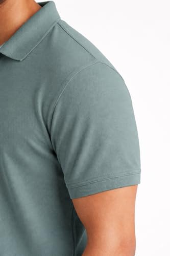 Image of Men's Plain Polo Neck T-Shirt | Comfortable | Stylish Casual & Smart Wear | Half Sleeve | Regular Fit