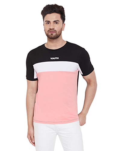 Image of GRITSTONES Printed Half Sleeve Round Neck T-Shirt for Men - GSHSPNT2512 P