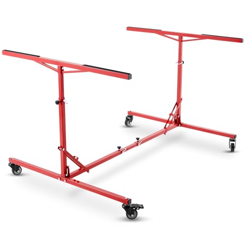 Aurelema Large Folding Bed Dolly, 600 Lb Auto Body Cart