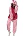 Produktbild Unisex-Einteiler, Kostüm, Pyjama, für Erwachsene, Frauen, Männer, Tier-Cosplay, Halloween, Hausbekleidung Gr. L ( Höhe 168 cm/ 177 cm ), Pink Pigle