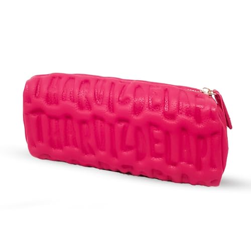 Agatha Ruiz de la Prada Bolso Mano Neceser rosa detalle marca relieve