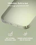 Mous Etui do Google Pixel 10/10 Pro (2025), kompatybilne z Qi2 MagSafe i Pixelsnap - super cienkie - odporne na zarysowania etui ochronne na telefon - Smokey Green