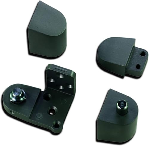 Pacific Doorware Pittco/PPG Style Aluminum Storefront Door Pivot Hinge Set in Duronotic - Choose Handing (Right Hand)