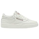 Dessus en cuir souple Reebok Club C 85 Sneaker Femme, Craie Or Rose, 35 EU