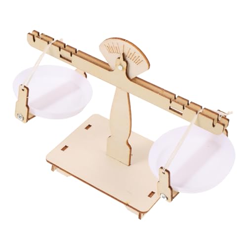 Balance Scale for Boys and Girls Boys and Girls Assemble Toy Wooden Balance Scale Model for Science Project Educational