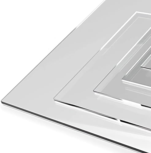 600mm x 600mm 2mm acrylic sheet for greenhouse glass replacement