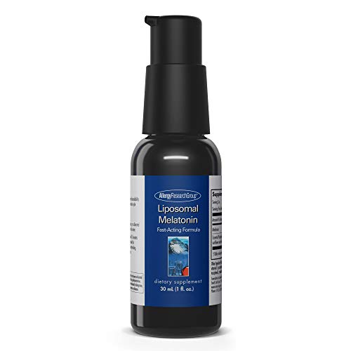 Allergy Research Group - Liposomal Melatonin - Fast-Acting, Adjustable Dose Liquid - 30 mL (1 fl oz)