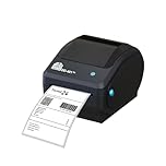 Double Dragon 4” Direct Thermal Label Printer – USB-Only, No Bluetooth or Wi-Fi, 203 DPI High-Speed Shipping & Barcode Printer for Windows & Mac, Large Roll Capacity, 4x6 Compatible, No Ink or Ribbon