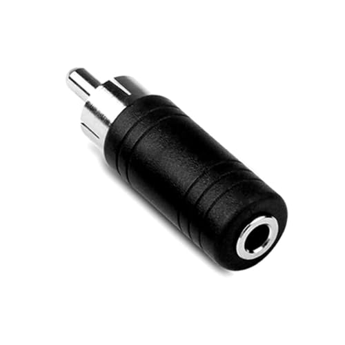 Adaptador RCA a 3,5 mm NEORTX con Conector Niquelado para Audio Limpio en Subwoofer