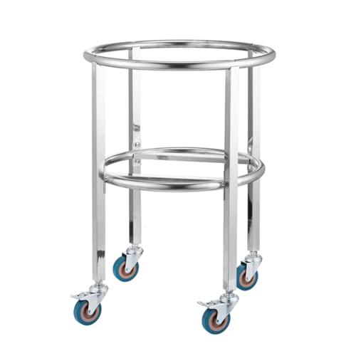 Support pour seaux à soupe en acier inoxydable haut de gamme 50x50 cm