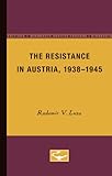 The Resistance in Austria, 1938-1945