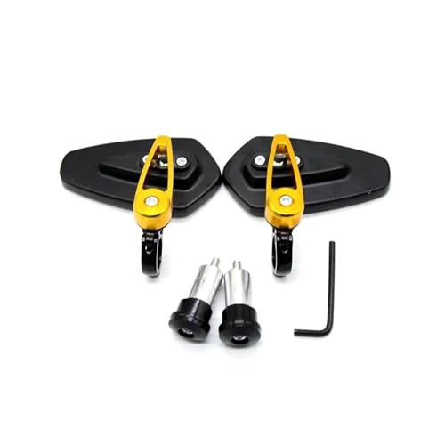 Espejos moto universales 8mm 10mm para espejo retrovisor de motocicleta Z750 ER6N ER6F B