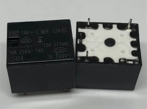 Relé T73-1A 899B-1AH-F-C 12VDC de 4 pines para control de automoción