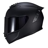 Top 20 Best Xxl Motorcycle Helmet Reviews Comparison 5 JQF Gear Motorcycle Helmets Full Face WS-611 Street Bike Motorbike Helmet for Adults Men Women DOT Approved (Matte Black, XXL)