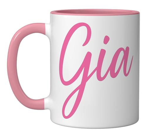 Taza de cerámica para mujer con diseño Gia, 11 oz miniatura 1