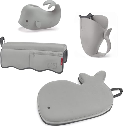 Image of Skip Hop MOBY Baby Bath Essentials Set Grey