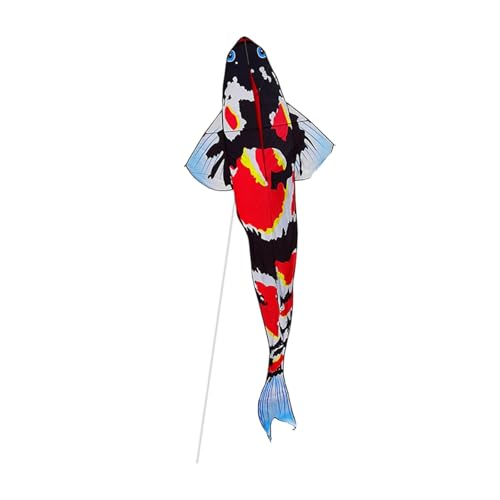 Colaxi Koi Kite Creative Kite Creative Lightweight Multipurpose Practical Colorful Big Kite Popular Koi Kite for Park Activities Sea