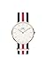 Produktbild Daniel Wellington Classic Canterbury, Blau-Weiß-Rot/Roségold Uhr, 40mm, NATO, für Herren