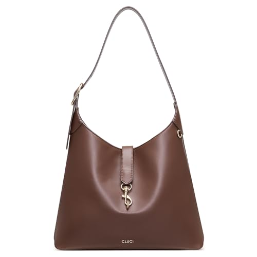 CLUCI Womens Purses and Handbags, Soft Vegan Leather Hobo Bags with Adjustable Strap, Lightweight Slouchy Shoulder Bag