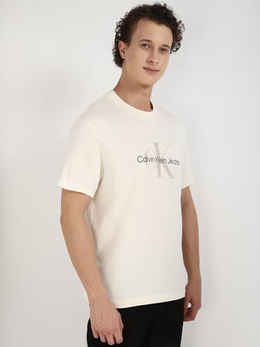 Image of Calvin Klein Men White T Shirt