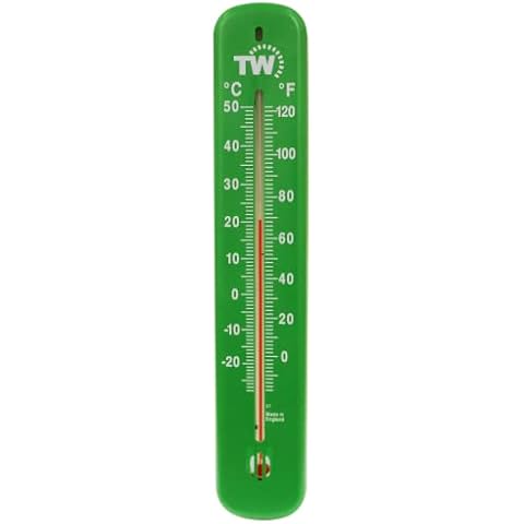 Greenhouse Thermometer can also be used Indoors as a Wall Thermometer in the Home, Garage or as an Outdoor Thermometer in the Garden Easy to Hang and Read Cover
