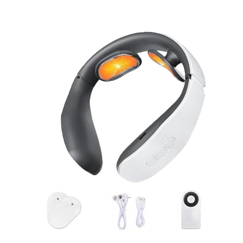 Relaxnecker Masseur de cou portable avec chauffage pour soulager la douleur et la relaxation