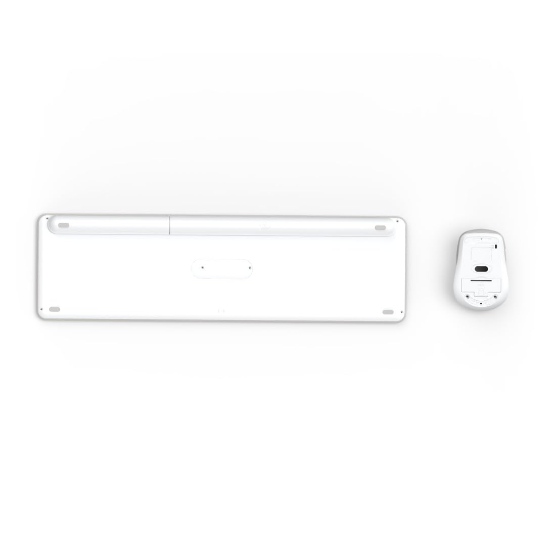 Hama Zestaw myszki do klawiatury, bezprzewodowa, 2,4 GHz przez odbiornik USB + 2 x Bluetooth do komputera, laptopa, tabletu, zasięg 10 m, niemiecki układ QWERTZ, brak odgłosów kliknięcia, zasilanie
