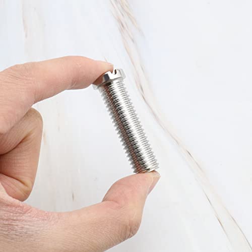 Juego de 2 tornillos para colador de fregadero de cocina 45mm miniatura 5