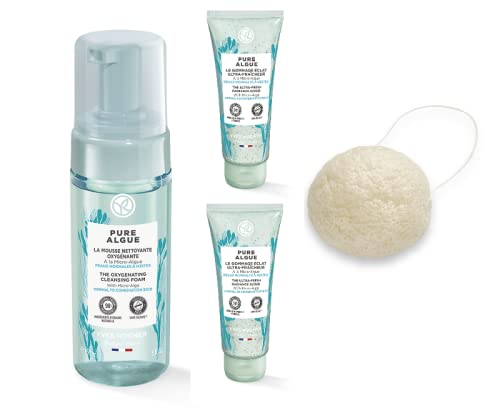 Set pulizia viso PURE ALGUE (detergente, scrub e